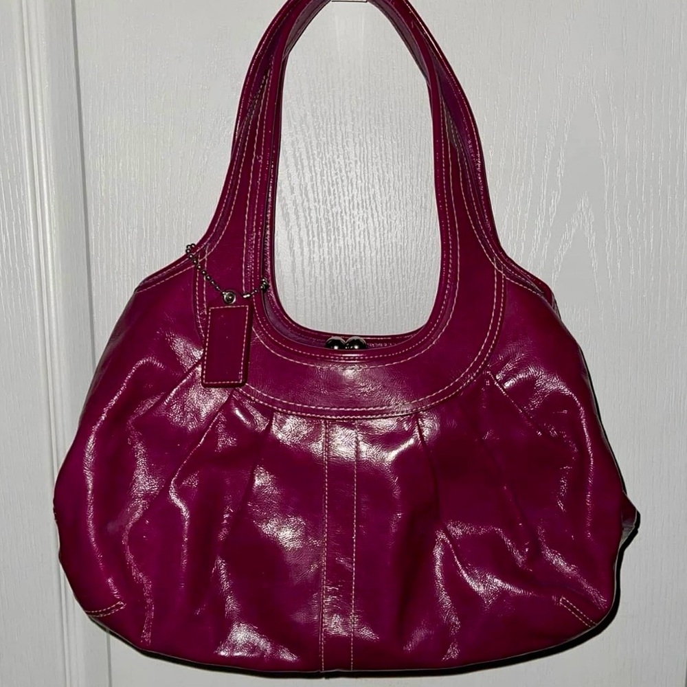 Coach Magenta Vintage Hobo Bag